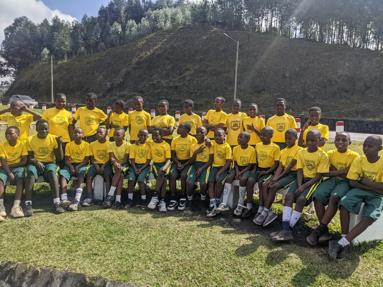 Pupils on a trip